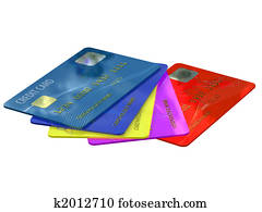Colorful credit cards Colorful credit cards