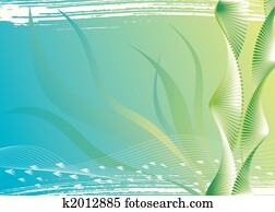 Under Water And Seaweed