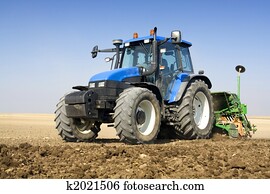 agricultura, -, trator