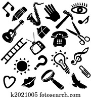 funky vector objects