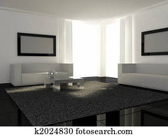 Interior design - Modern Livingroom Interior design - Modern Livingroom