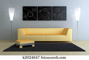 Interiors design - Black and peach Interiors design - Black and peach