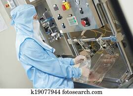 pharmazeutische fabrik, arbeiter pharmazeutische fabrik, arbeiter