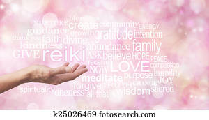 Reiki in the palm of your hand