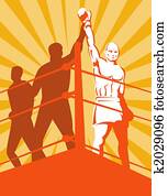 מתאגרף, לנצח, בצלצול