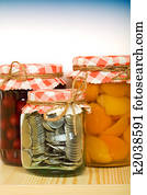 Money saving concept