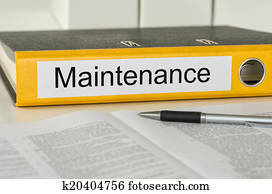 Folder with the label Maintenance Folder with the label Maintenance