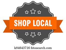 shop local label. shop local isolated seal. sticker. sign shop local label. shop local isolated seal. sticker. sign