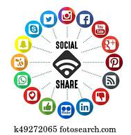 Social Share Background Social Share Background