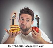 dieta, culpado, consciência