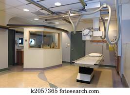 Hospital X-ray room Hospital X-ray room