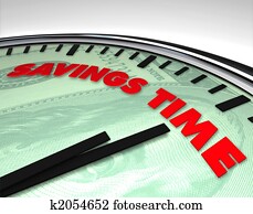 Savings Time - Clock Savings Time - Clock