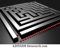 קו, לאתגר, ה, מבוך