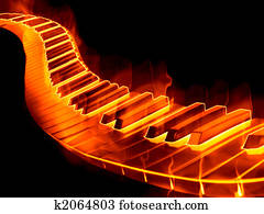 keyboard on fire keyboard on fire