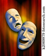 תאטרון, מסכות