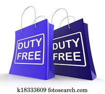 Duty Free Bag Represents Tax Exempt Discounts Duty Free Bag Represents Tax Exempt Discounts