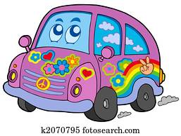 Hippie car Hippie car