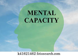 capacity mental concept fotosearch