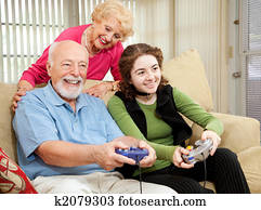 tempo familiar, com, avós