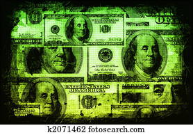 US Dollar Abstract