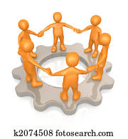 יצירתי, שיתוף פעולה