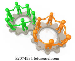 שתף פעולה, צוותים