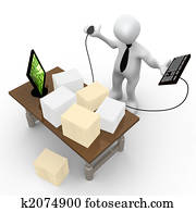 オフィス, ペーパーワーク