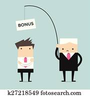 Boss fishing businessman Boss fishing businessman
