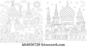 Crescent Clip Art | Our Top 1000+ Crescent Vectors | Fotosearch