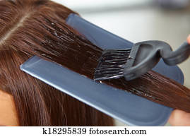 Hair salon. Application of cosmetics. Hair salon. Application of cosmetics.