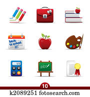 Icon series - education