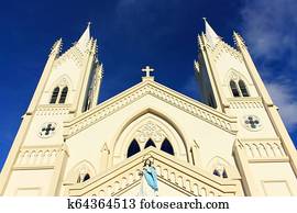 Immaculate Concepcion Cathedral on Palawan island