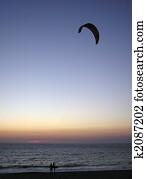 Paraglider's Sunset