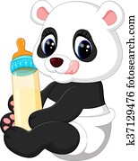 חמוד, תינוק, פנדה