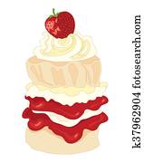 混雑 スコーン クリップアート K Fotosearch