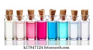 garrafas, de, spa, óleos essenciais