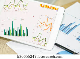 graph in tablet graph in tablet