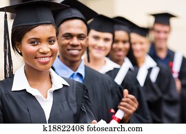 group of multicultural university graduates group of multicultural university graduates