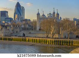 Tower of London at sunset