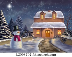 חג המולד, נוף