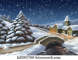 חג המולד, נוף