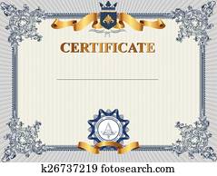 Certificate or coupon template Certificate or coupon template