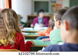 Children in classroom Children in classroom