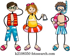 Swimming Kids Swimming Kids