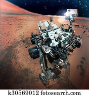 The Mars rover