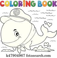 לצבוע ספר, ימאי, לויתן