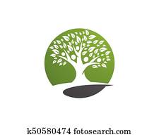 Family Tree Logo template