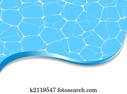 Fresh summer pool background Fresh summer pool background