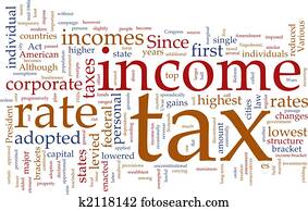 Income tax word cloud Income tax word cloud