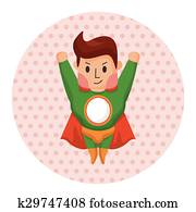 superman theme elements